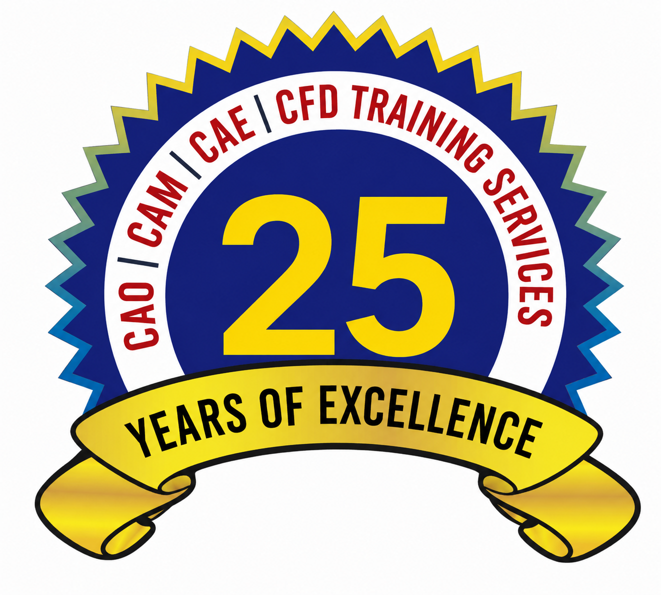 25 Years Excellence Badge